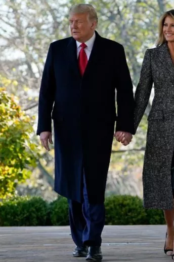 10 элегантных пальто, как у Мелании Трамп