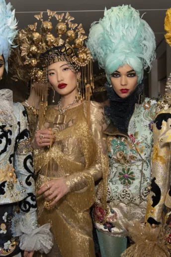 Как прошло шоу Dolce & Gabbana Alta Moda в театре "Ла Скала"