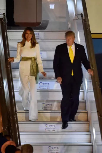 Образ дня: Мелания Трамп в Индии