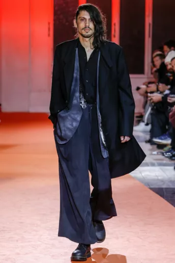 Yohji Yamamoto Menswear осень-зима 2018/2019