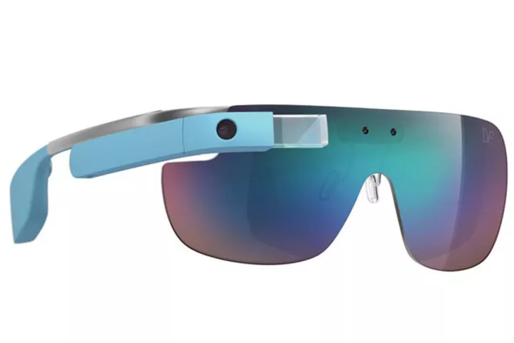 солнцезащитные очки Google Glass с оправой Diane von Furstenberg