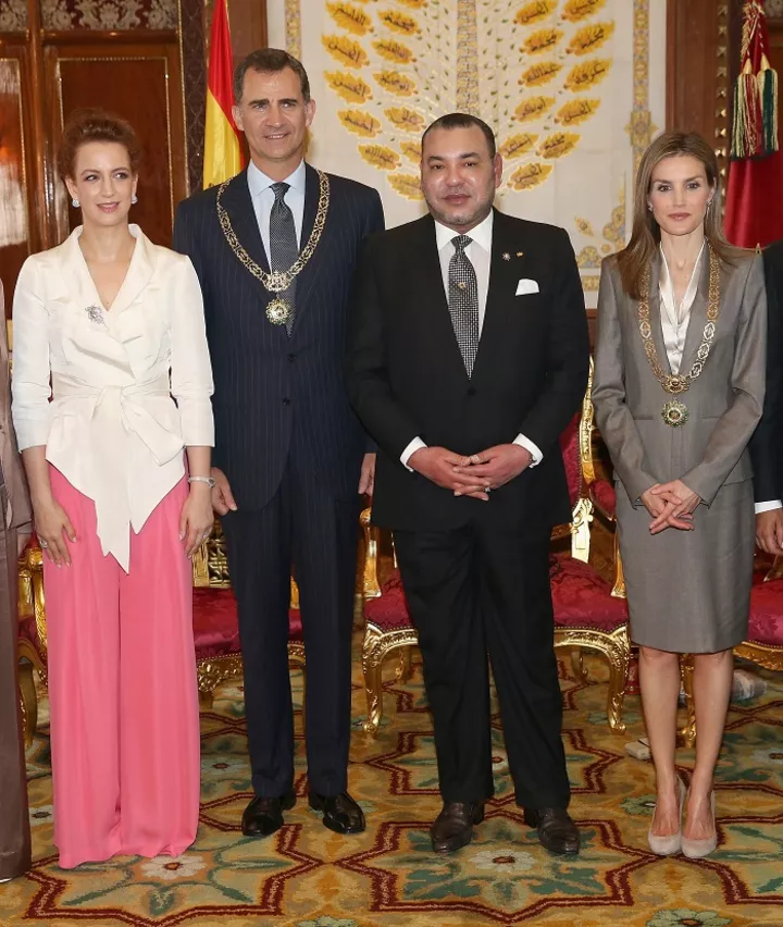 монархи Испании и Марокко