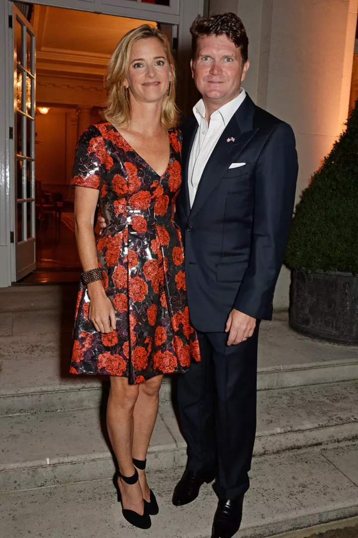 Посол США в Великобритании Мэттью Барзун с женой Брук