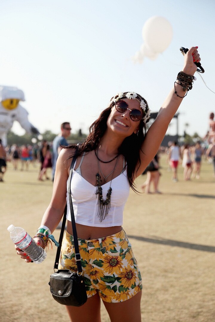 Streetstyle: музыкальный фестиваль Coachella 2014. Часть 2 | Vogue UA