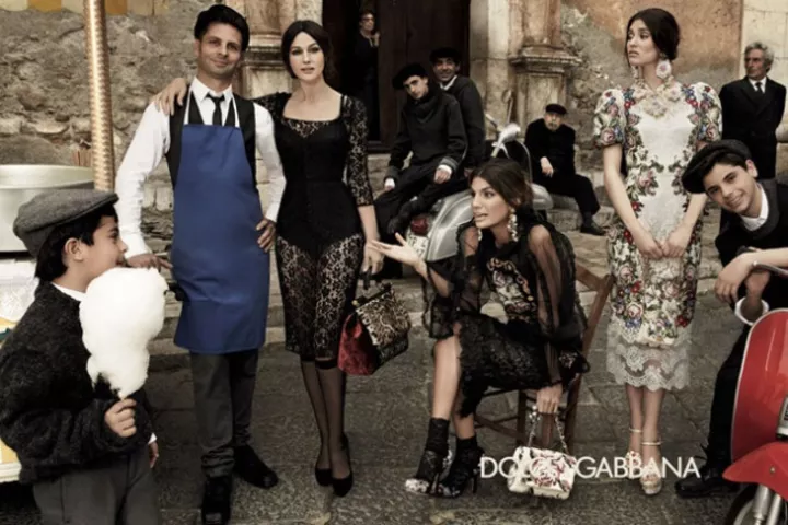 Моника Белллуччи в рекламной компании Dolce&Gabbana