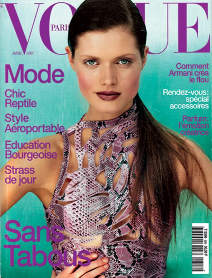 Французский Vogue, апрель 2000, фотограф: Рувен Афанадор