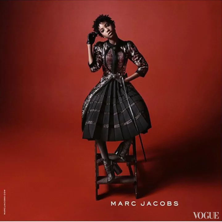 Уиллоу Смит  в рекламной кампании Marc Jacobs