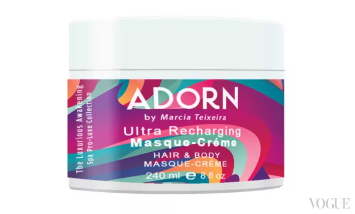 Маска для волос и тела Ultra Recharging Masque – Creme Adorn Pro-Panthenol B5 наполняет кожу водой и заряжает энергией