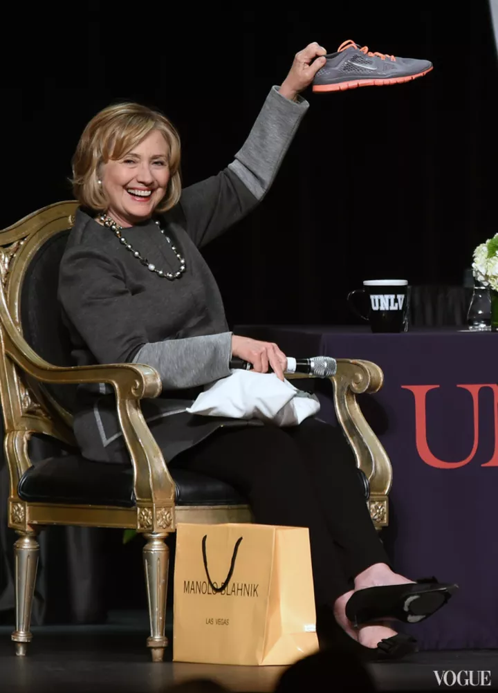 Хиллари Клинтон на конференции в Лас-Вегасе (2013)