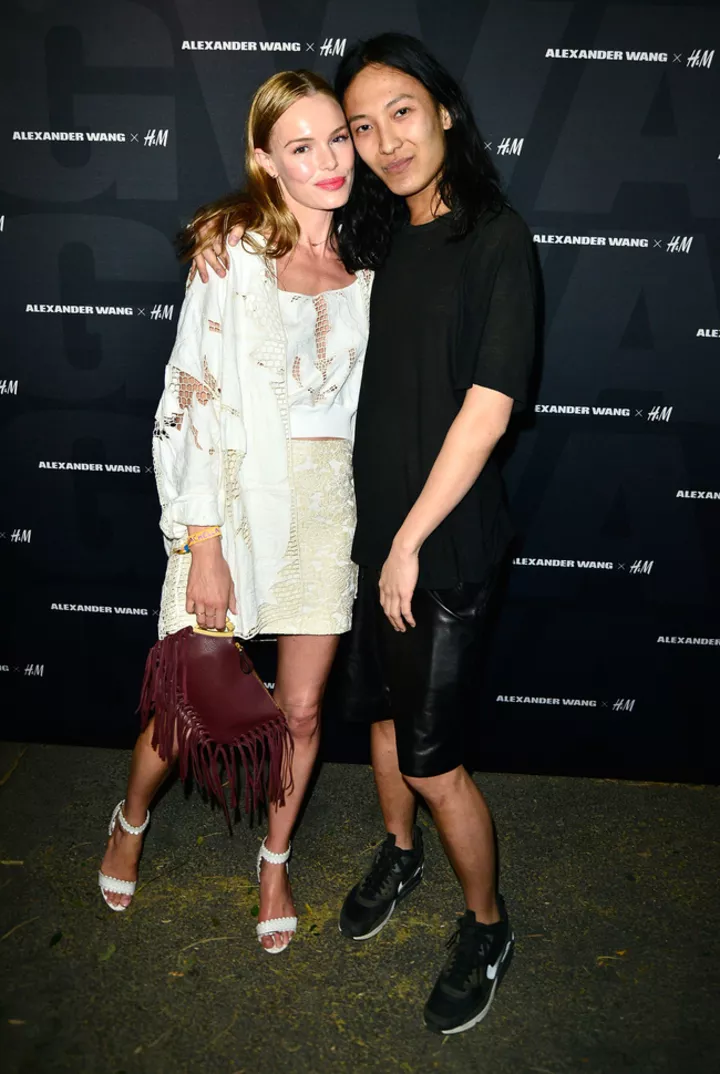 Кейт Босуорт на вечеринке H&M x Alexander Wang во время фестиваля Coachella 2014 
