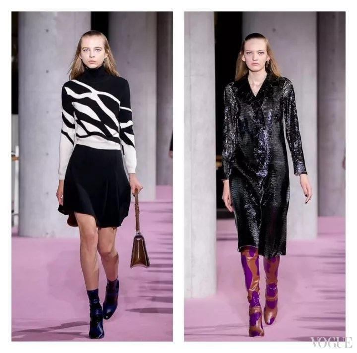 Крисс Кулик и Юлия Мусейчук на показе Dior в Токио