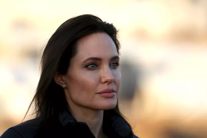 Анджелина Джоли в Ираке