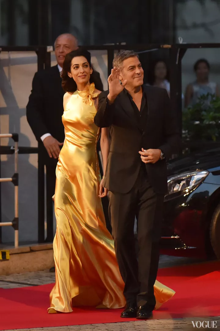 Джордж и Амаль Клуни фото