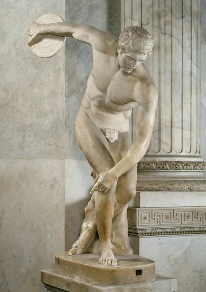 "Дискобол", 2-ой век до нашей эры;  © 2014. Foto Scala, Firenze
