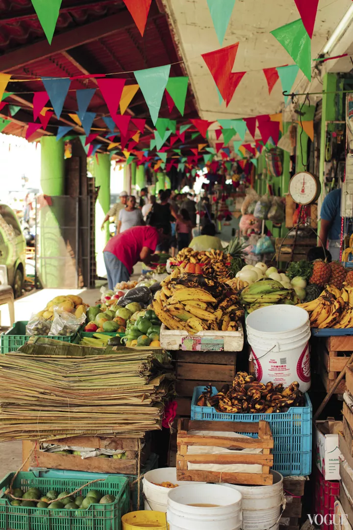 На рынок стоит идти за свежей рыбой, овощами и фруктами
