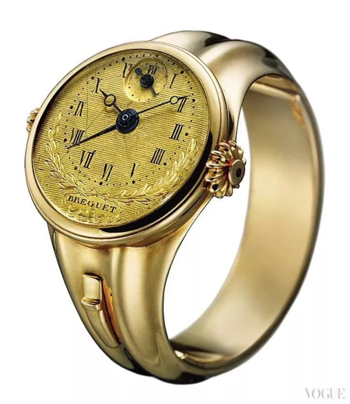 
Кольцо-часы Breguet из золота, принадлежавшее графу Александру Демидову, 1836. Выставка 