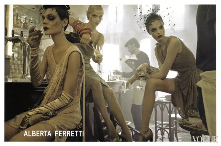 Рекламная кампания Alberta Ferretti весна-лето 2009