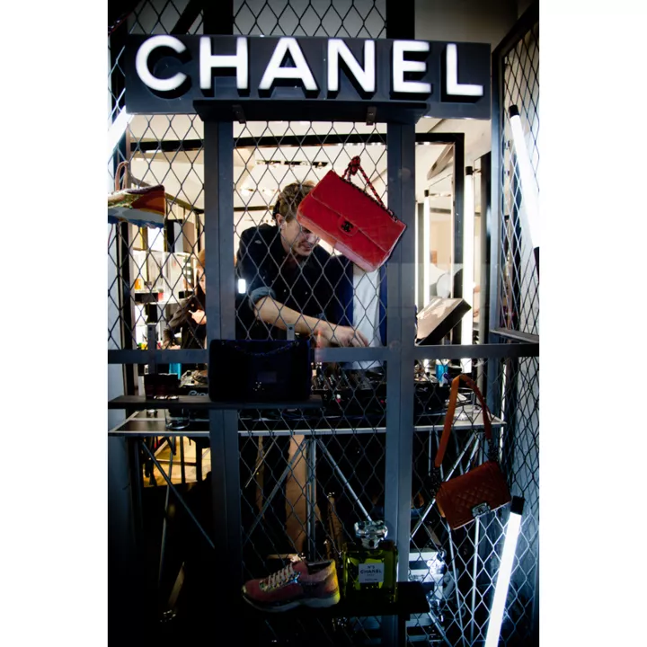 Бутик Chanel в Париже во время FNO