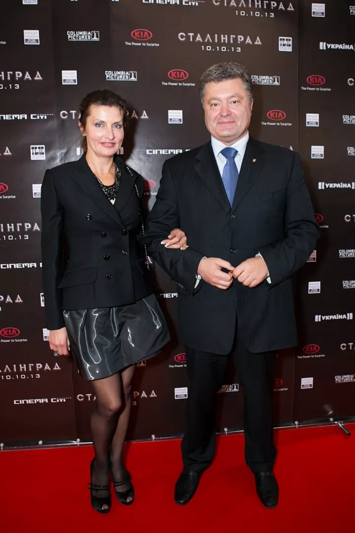 Марина и Петр Порошенко