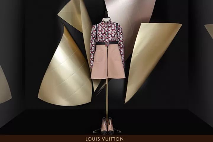 Витрины Фрэнка Гери для Louis Vuitton