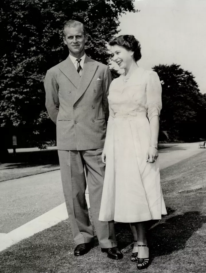 Принц Филипп и Елизавета II, 1951