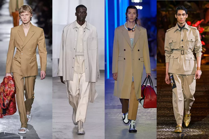 Чоловіча мода: головні тренди 2020. Бежевий колір