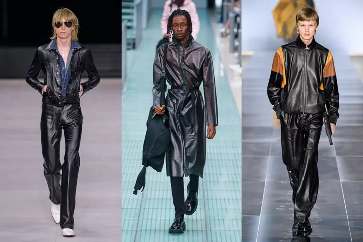 Мужская мода 2020: основные тенденции: кожаные плащи, брюки, куртки