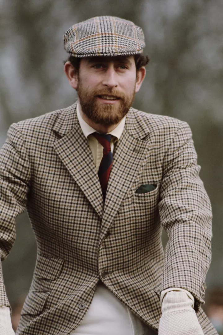 Принц Чарльз з бородою на змаганнях з бадмінтону, Великобританія, 1976 рік