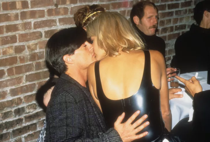 Кайл Маклахлен и Линда Евангелиста во время Venus of Fashion Awards в Нью-Йорке, 1994