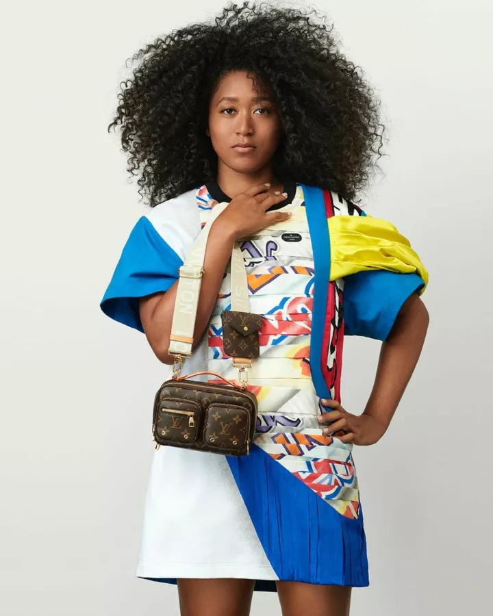 Наоми Осака в рекламной кампании Louis Vuitton весна-лето 2021