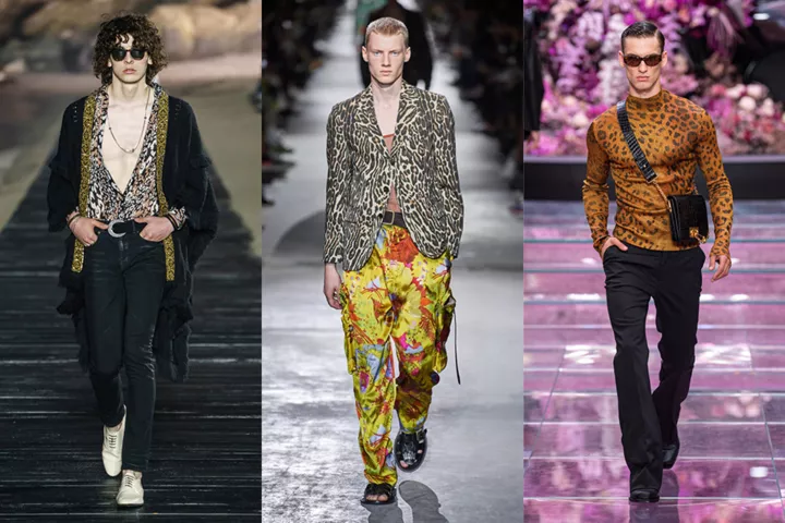 Мужская мода 2020: основные тенденции: леопардовый принт