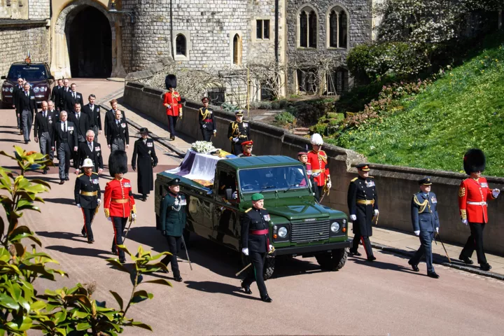 Похороны принца Филиппа в Виндзорском замке
