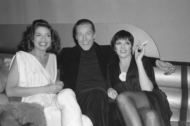 Бьянка Джаггер, Холстон и Лайза Миннелли в Studio 54, 1978