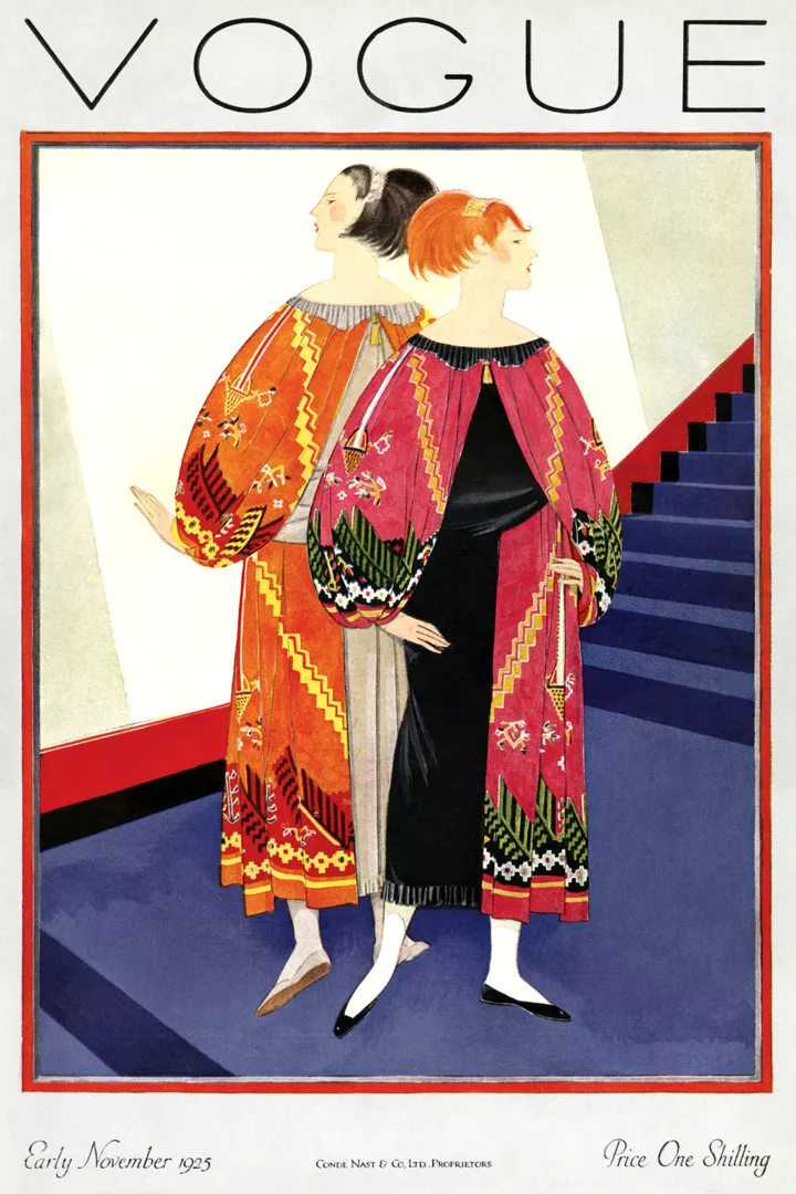 Обложка британского Vogue, ноябрь 1925