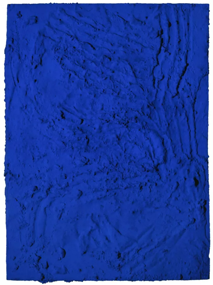 Ив Кляйн, Untitled Planetary Relief (RP 8), 1961 @Yves Klein Archives
