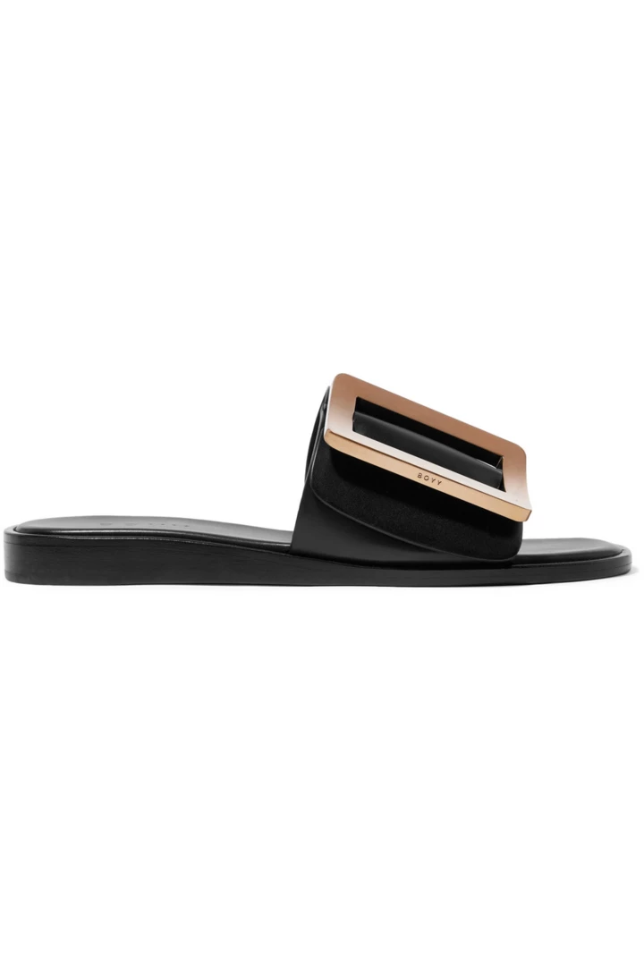 &lt;b&gt;Leather_Slides&lt;/b&gt;