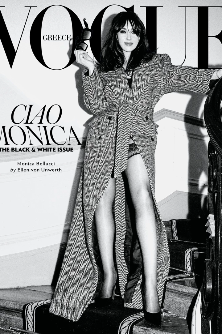 1980-2000　VOGUE & ELLE etc 海外版60冊セット Абсолютна діва: Моніка Белуччі на обкладинці нового Vogue Greece