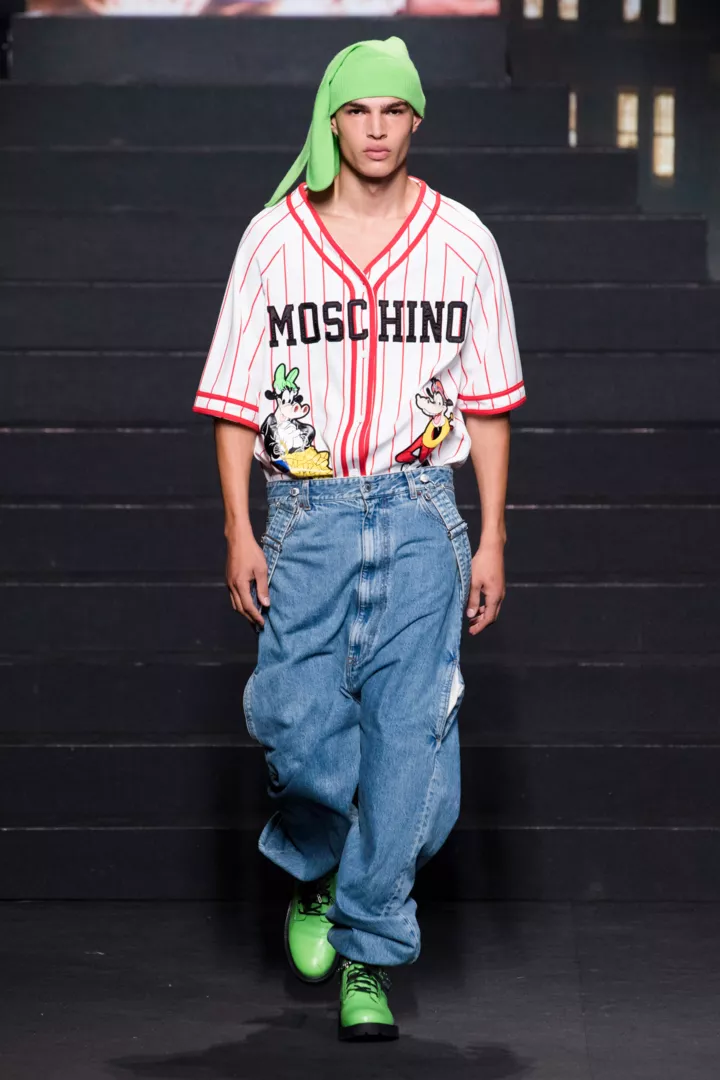 Moschino h&m baseball store dress