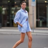 Streetstyle: піжамні шорти — улюблений вибір модниць цього літа