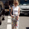 Streetstyle: штани з квітковим принтом — найкраще втілення бохо-тренду