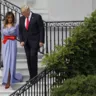 Образ дня: Мелания Трамп в платье Ralph Lauren