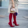Streetstyle: з чим носити червоні чоботи