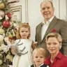 Різдвяна листівка королівської сім'ї Монако