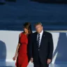 Брижит Макрон и Мелания Трамп на официальной фотосъемке в рамках саммита G7