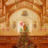 Как королевский замок украсили к Рождеству