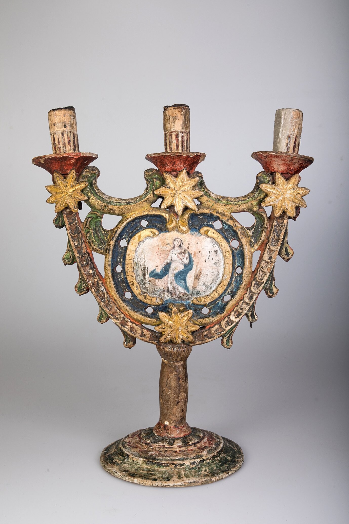 Свічник на три свічки (