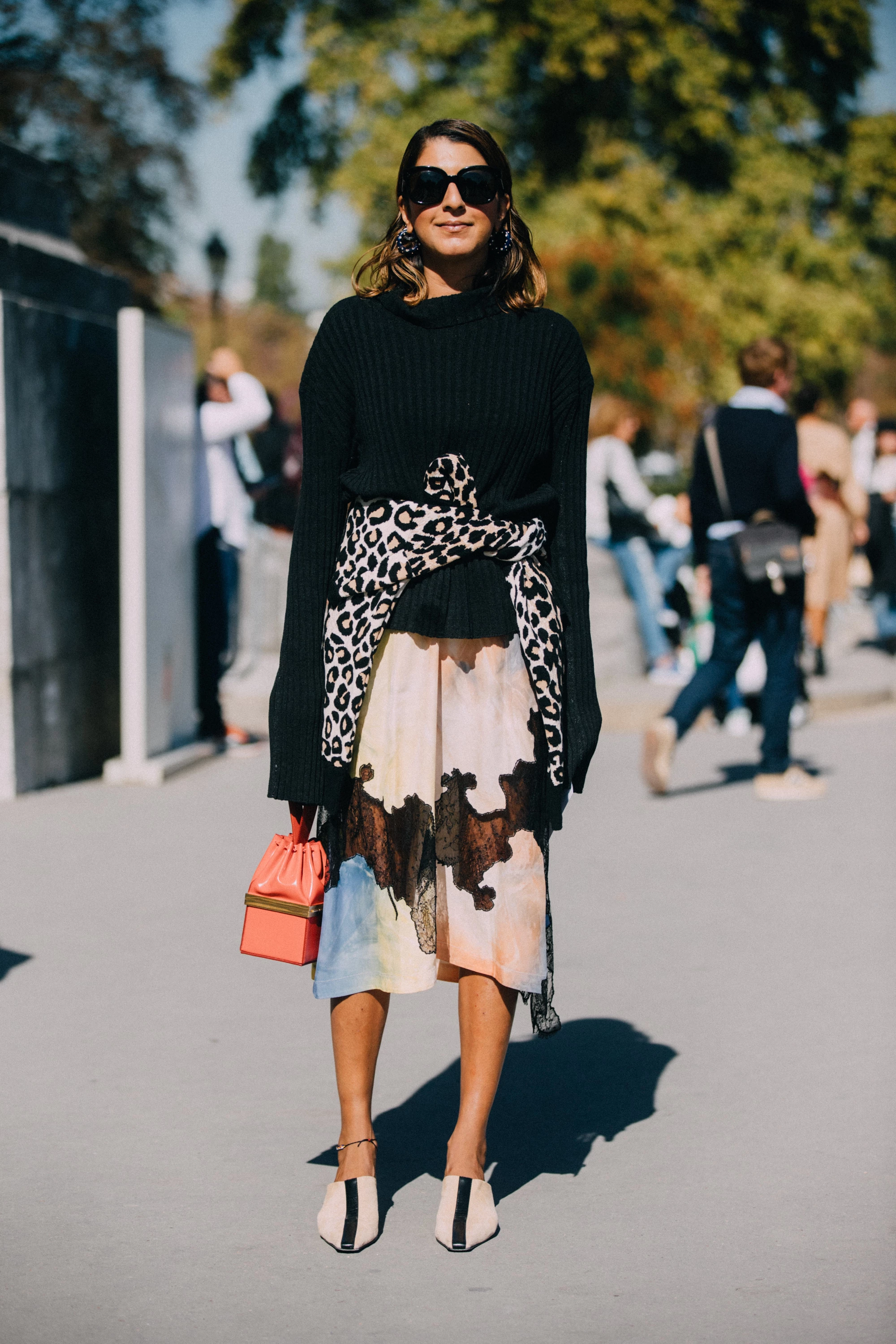 Рамія Джангола в Céline by Phoebe Philo під час Тижня моди в Парижі весна-літо 2019, 27 вересня 2018 року