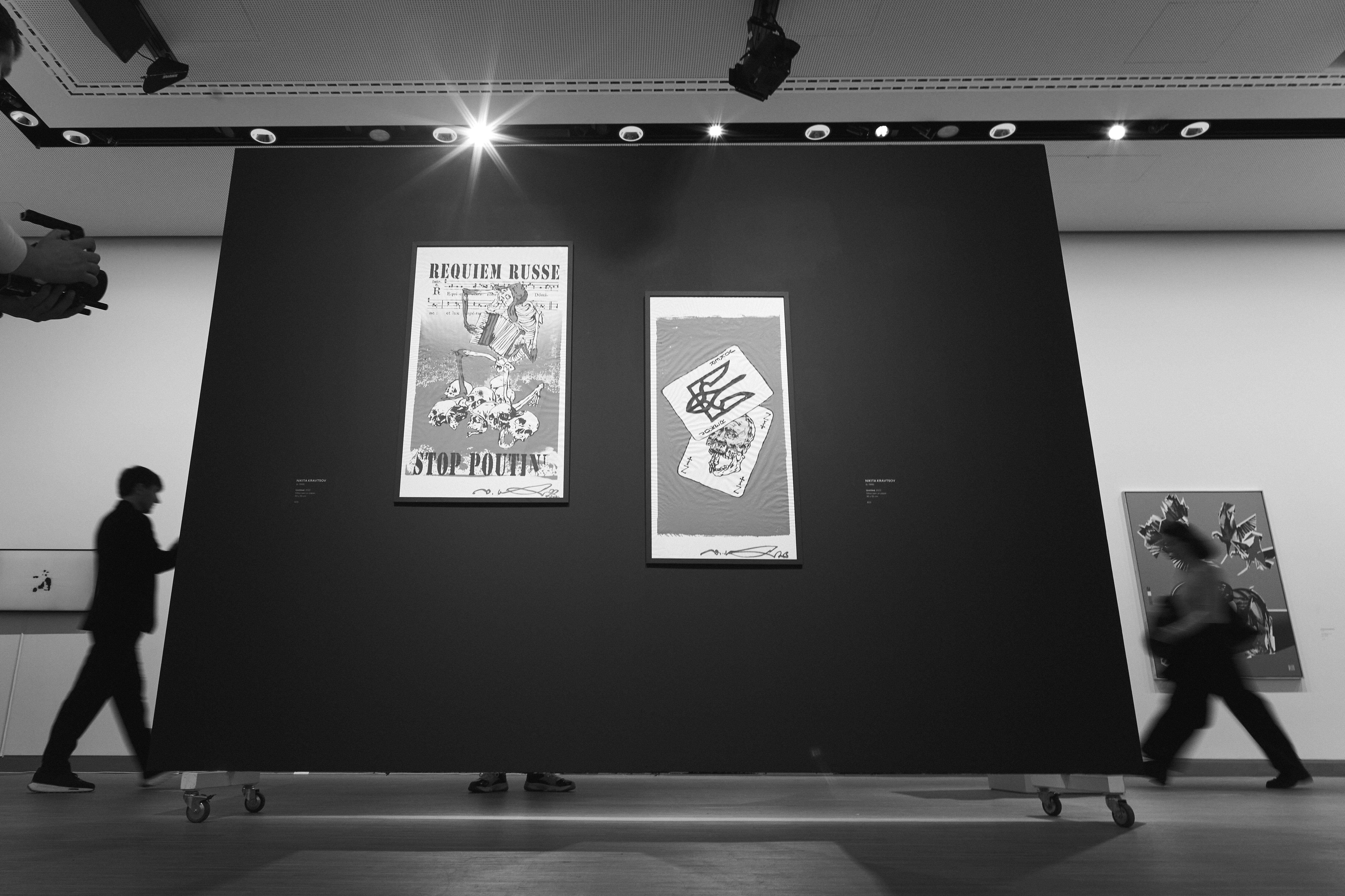 Art On The Battlefront exhibition, April 15-17, Vienna