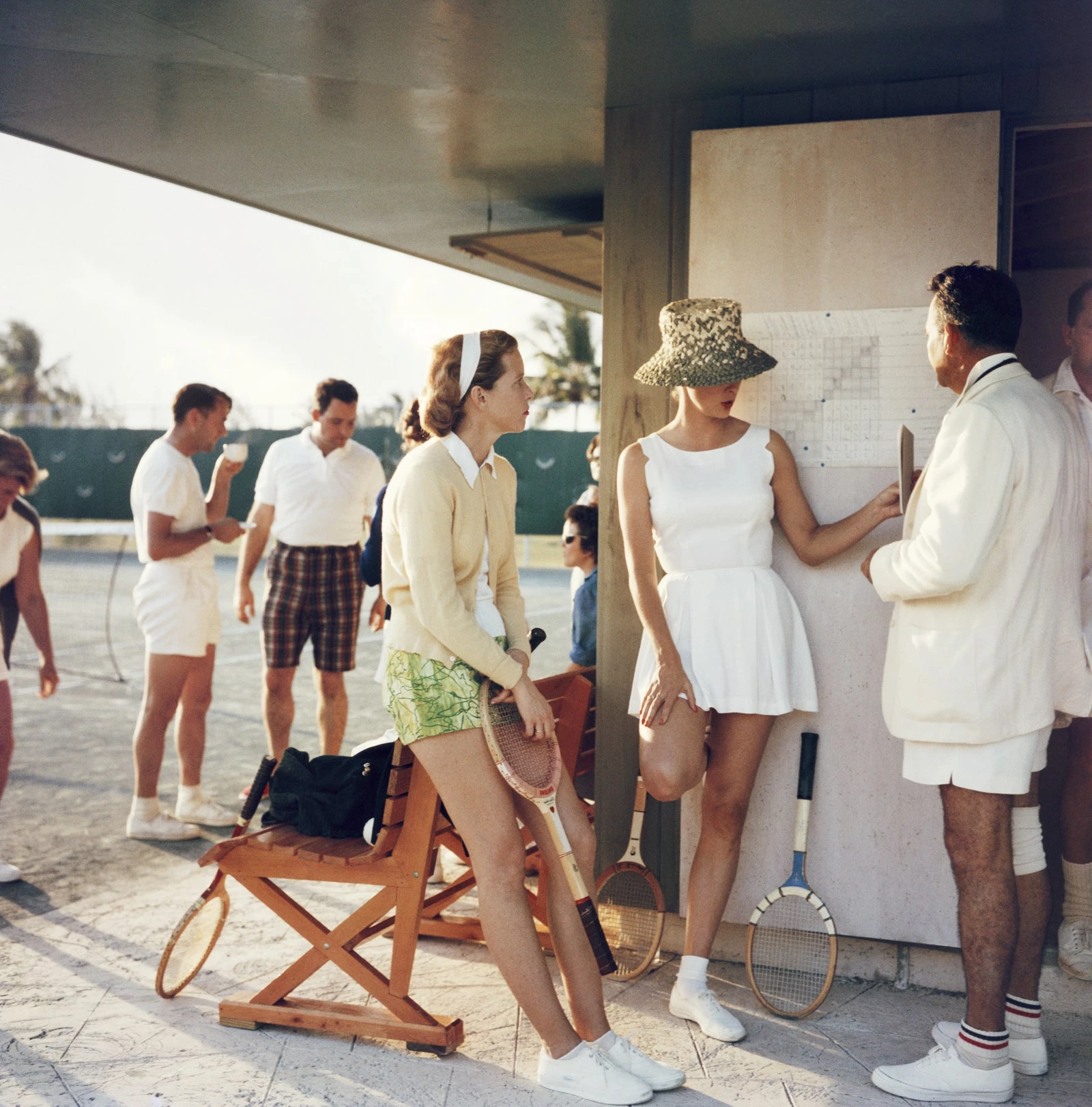Теніс на Багамах, 1957 рік. Фото: Slim Aarons
