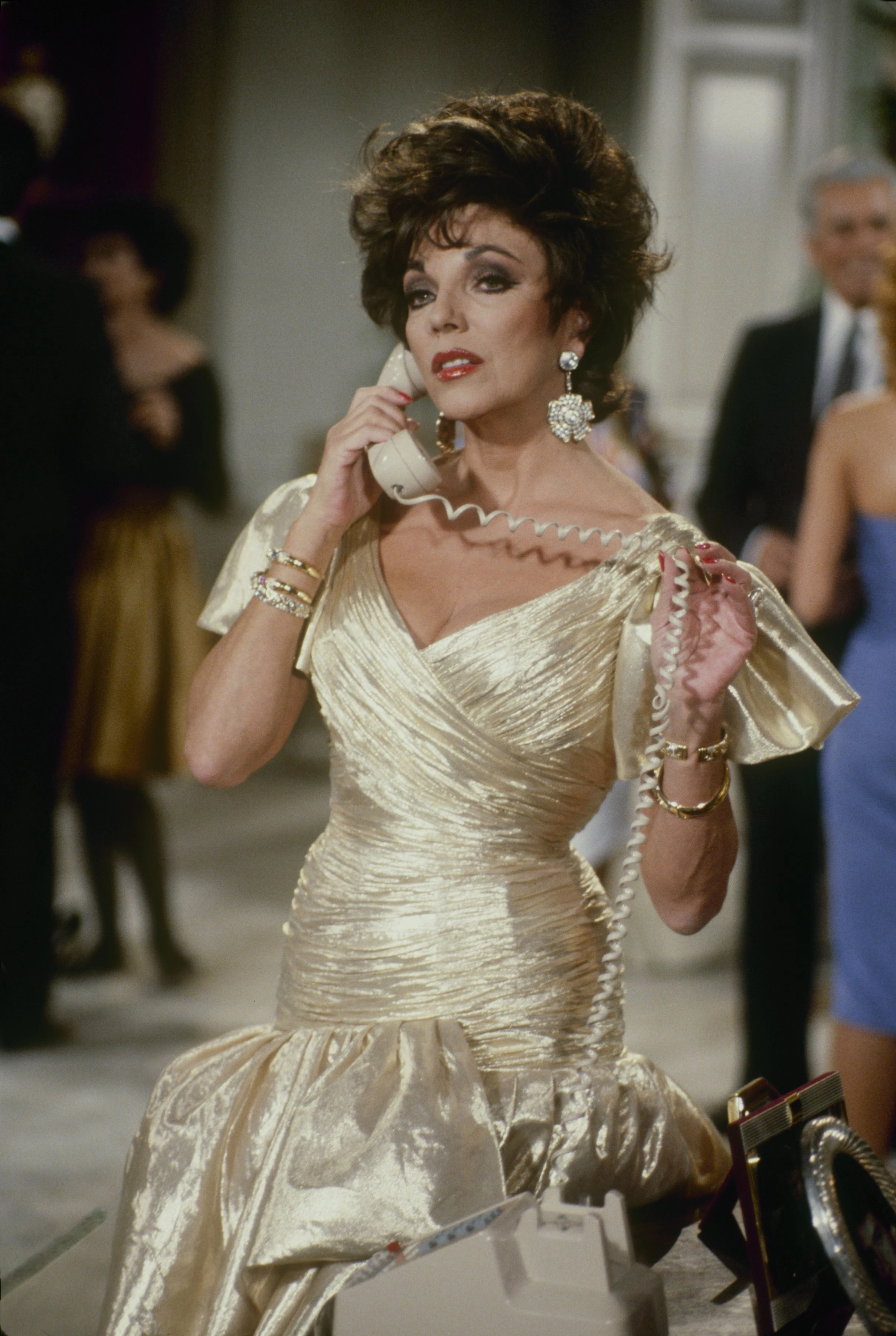 Джоан Коллінз в серіалі "Династія", 1987 рік